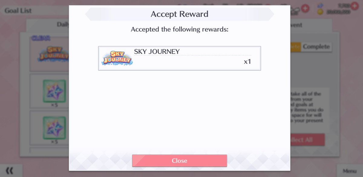 unlocked more song titles: my own fairy-tale, sky journey and audrey! 