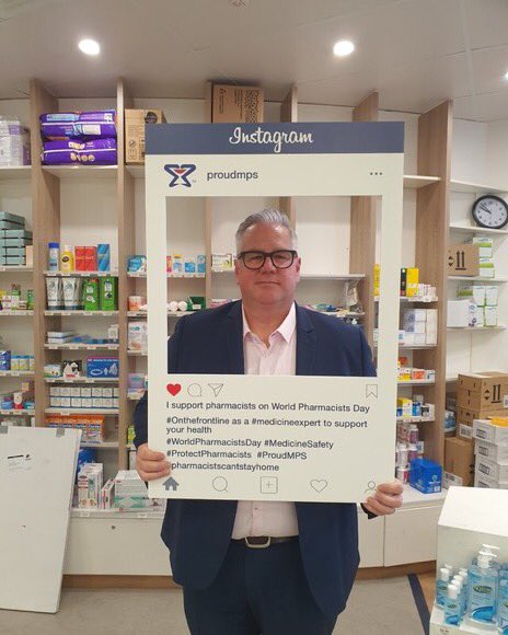 JanetSluggett's tweet photo. Great to see the #CPIEPharmacyServices team celebrating World Pharmacists Day! Thank you Brendan, Marc &amp; Nguyen.
#WPD2020 #WorldPharmacistsDay #medicineexperts  @PSA_National https://t.co/k5HIim8Txi