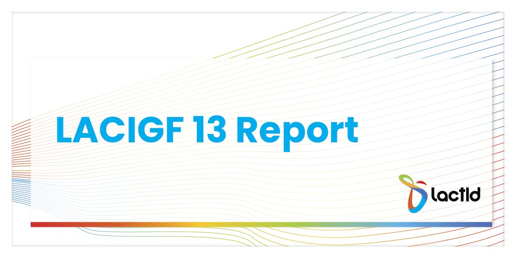 LACTLD's tweet photo. We publish the report of #LACTLD on #LACIGF13 (@lacigf)

The document reviews the discussions held during the 13th ed. of the regional forum, in September 2020; among them, the regional impact of the pandemic, Internet inclusion, infrastructure and more.

https://t.co/101En328WO https://t.co/Ru0vqLX3VI