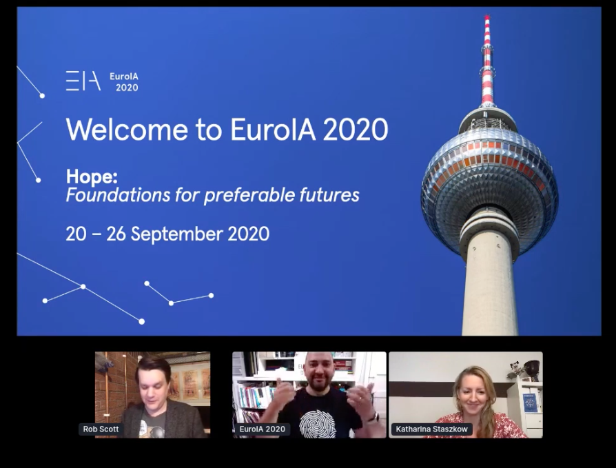 These guys! 😍👏 Awesome hosts for this weeks EuroIA conference that had to move to be online. They have put every last ounce of their souls into this event and deserve some recognition for their efforts, well done everyone! <a href="/euroia/">EuroIA #EuroIA23</a> <a href="/livefeeltaste/">Kat</a> <a href="/jasonmesut/">Jason Mesut</a> <a href="/robscottsays/">Rob Scott</a> 👏👏👏