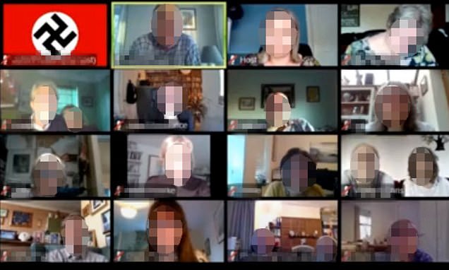 CYSEC_COM's tweet image. Churchgoers are horrified when pranksters hacked their Zoom meeting - Daily Mail dlvr.it/RhL4tH