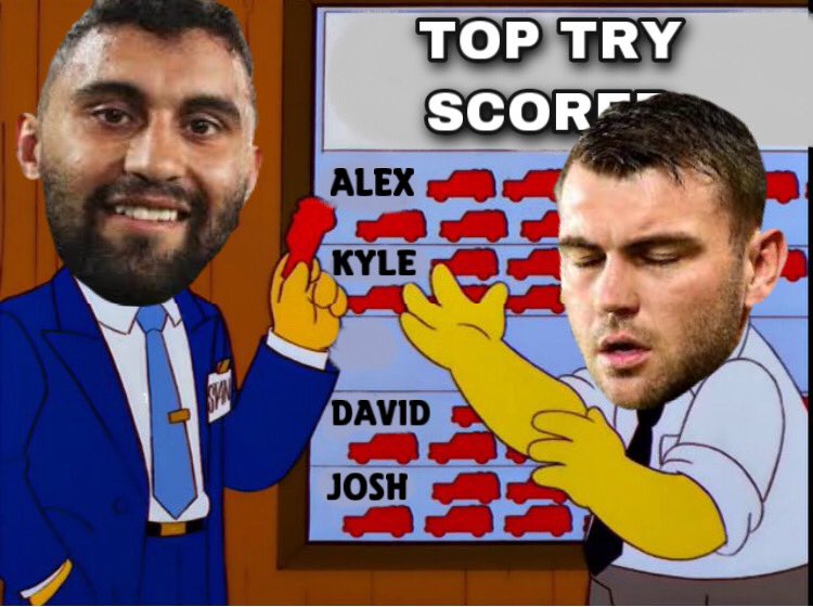 Simpsons Related NRL Memes tweet media