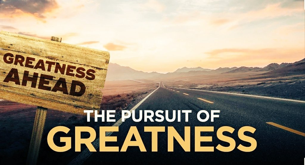"Leadership Moment"
You have GREATNESS in you. But you have to dig deep, work hard, &amp; pull it out. You have to be willing to change your old way of thinking, and cultivate the behaviors needed to push yourself harder than anyonelse ever could!
#PursueGreatness
#LeadershipMoment