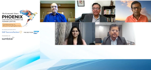 Cyient's tweet photo. In a panel discussion at the @ETHrWorld CXO Virtual Summit On Human Capital, our President & COO, @iamnkarthik, spoke about the opportunities & challenges of #remoteworking, and how we, at Cyient, are keeping our associates engaged. #DesigningTomorrowTogether #EverChangingNormal https://t.co/MTL9d1nM7U