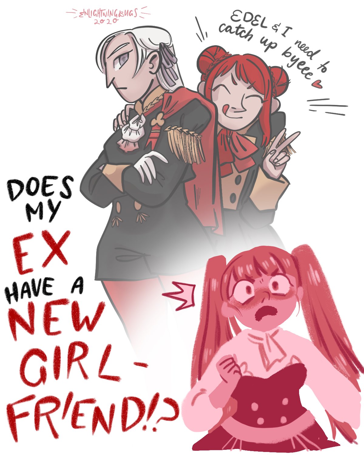 N. Frightning Bugs on Twitter "FE3H Hilda it’s about Monica. Hilda