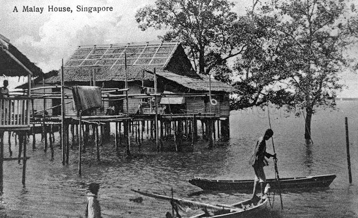 The penanggalan's victims are traditionally pregnant women and young children. As traditional Malay dwellings were stilt-houses, the penanggal hides under the stilts of the house and uses its long tongue to lap up the blood of the new mother.