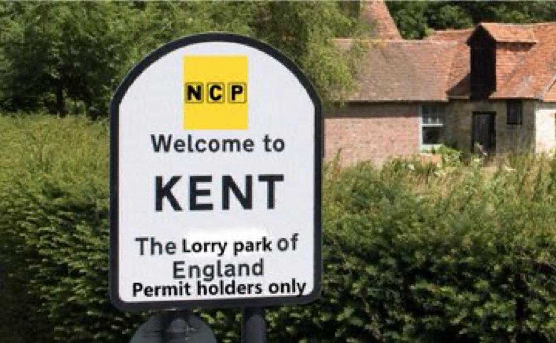 bel_avocat's tweet photo. Signage du jour =>
#BrexitReality #BrexitShambles #Kentxit #kentborder #KentAccessPermit
#FridayThoughts #FridayVibes https://t.co/geKwnHgbVU
