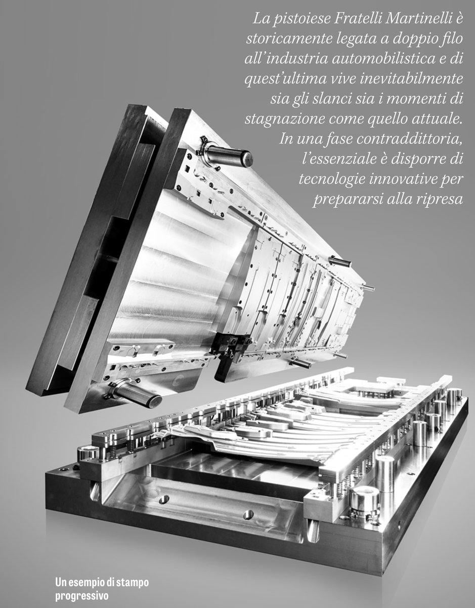 VeroSolutionsrl's tweet photo. Tecniche Nuove Libri  Stampi Ottobre 2020
NELLA BUONA E NELLA CATTIVA SORTE
La pistoiese Fratelli Martinelli è da sempre legata all’industria automobilistica. In questa fase, l’essenziale è avere tecnologie innovative come VISI per prepararsi alla ripresa.
https://t.co/O63R95sbil https://t.co/DXb4GoVvRY