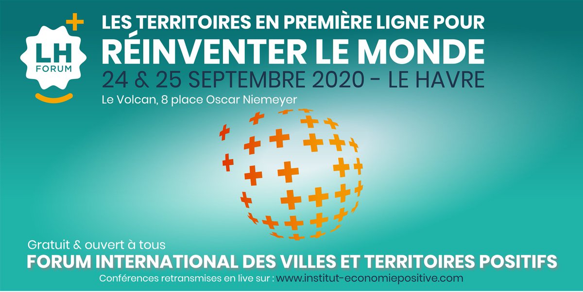 💬 J’interviendrai avec <a href="/jattali/">Jacques Attali</a> sur le sujet "Vers des projets d'aménagement positifs : l'exemple de <a href="/StatioNord/">Stationord</a>" lors du rendez-vous international des villes et des territoires positifs organisé par <a href="/PositiveEco/">Institut de l'Économie Positive</a>.
#LHForum 
➡️ Retrouvez le livetweet sur <a href="/StatioNord/">Stationord</a> dés 17h20 !