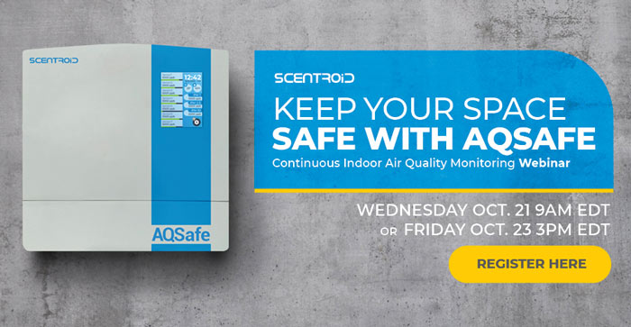 Scentroid's tweet photo. It's here - Our Next webinar date! Join us in discussing the incredible #AQSafe and all of the amazing things it can do for your facility. Continuous Indoor Air Quality Monitoring Made Easy!

https://t.co/oDc6VqcsU8 

#Webinar #Scentroid #discuss #AirQuality #IAQ https://t.co/V8RxTivBiY