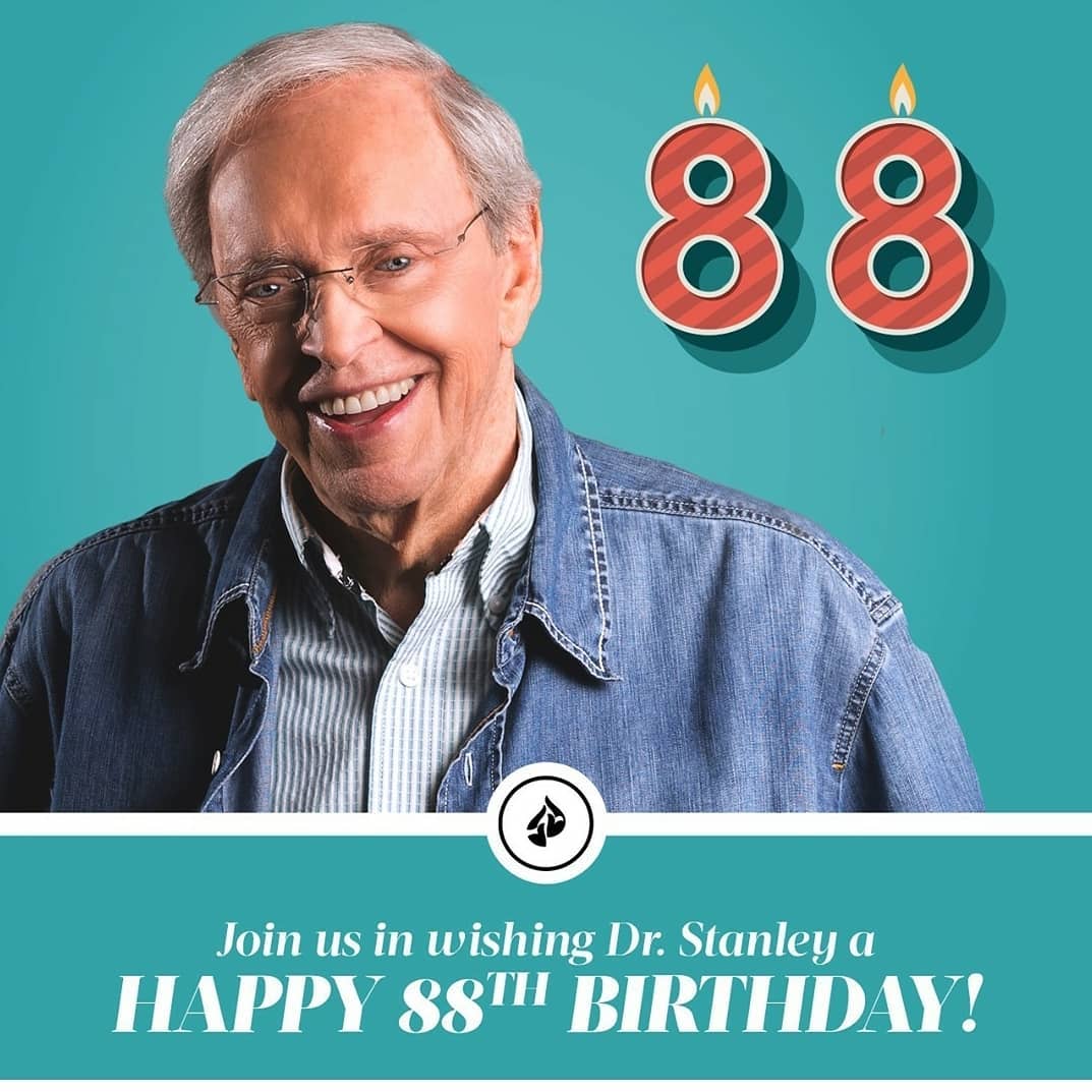 Happy Birthday to Dr. Charles Stanley from Compassion Ministries 