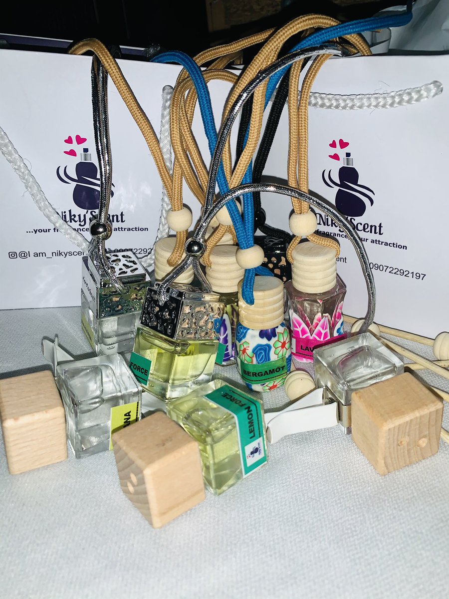 NikyScent_Abuja's tweet image. These beauties will rather want to relax comfortably in your cars. What are you waiting for? Make their dreams come through. While they bless you with their awesome fragrances.  Just 2k pere!
#oilperfume #cardiffuserabuja 
#cardiffusers #oilperfumesabuja #abujaperfumeseller