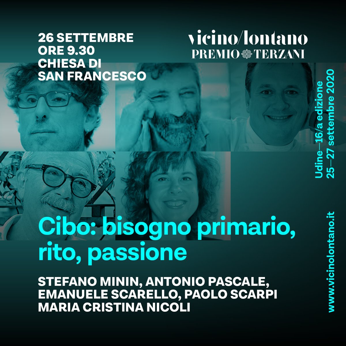 Gli appuntamenti di oggi?

Eccone alcuni!

👉Per tutto il resto, c'è il nostro sito: bit.ly/309WU2j

#vicinolontano2020

<a href="/FulvioRomanin/">Fulvio Romanin | www.ensoul.it</a> <a href="/albertomasini/">Alberto Masini</a> <a href="/finch_tv/">Luca Peresson</a> <a href="/Agjenzie_Arlef/">ARLeF</a>