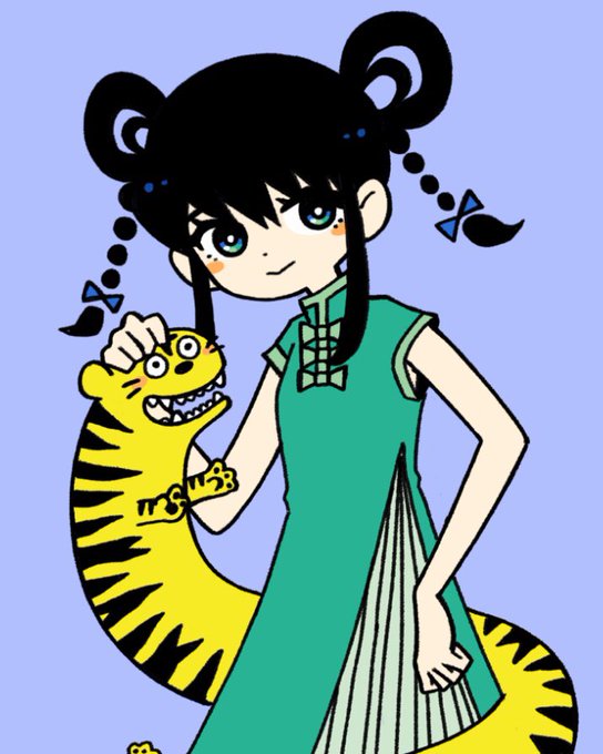「braid china dress」 illustration images(Oldest)