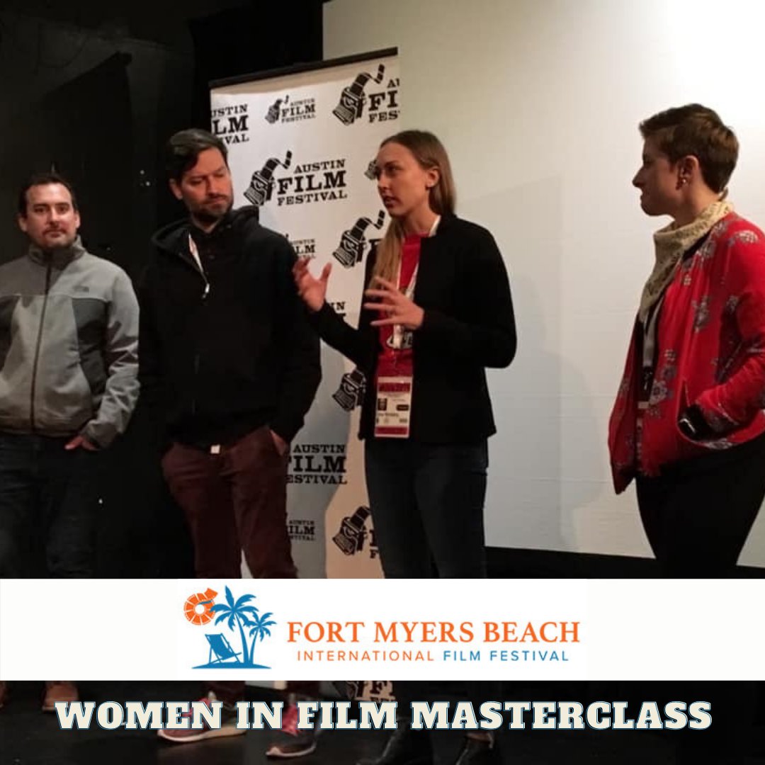 Pretend this is a pic in front of a <a href="/fmbifilmfest/">Fort Myers Beach International Film Festival</a> step &amp; repeat and that we're all together in person. Now, make your plans for 3pm EST *TODAY* to watch <a href="/ElenaWeinberg/">Elena Weinberg</a> talk w/her hands in the Women In Film Masterclass w/FMBIFF.

FREE TIX: filmfreeway.com/FortMyersBeach…