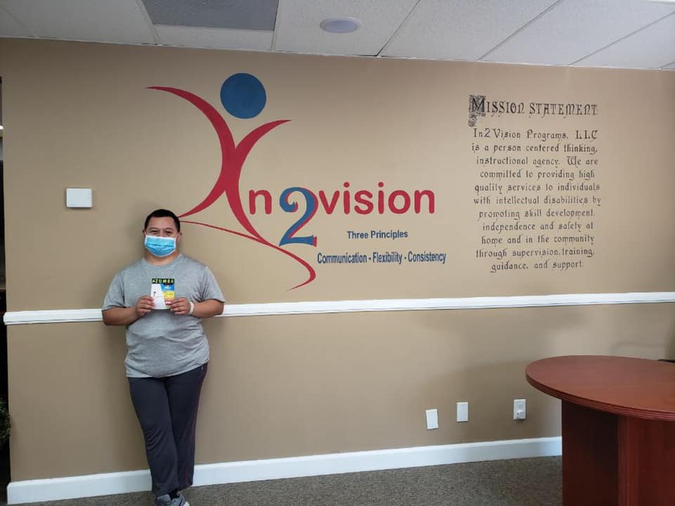 In2visionLLC's tweet image. Our client Pablo Lora teamed up with Program Supervisor Cindy Villasenor and Program Director Beatrice Diaz, for an all exclusive and active Zumba class! #Zumba #in2visionprograms