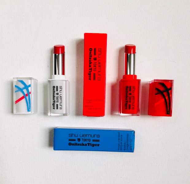 davelackie's tweet photo. Today's prestige beauty giveaway is shu uemura x Onitsuka Tiger lip colour in 'flame thrower' and "tangy orange'! To enter, follow @davelackie &amp; RT https://t.co/UEgfvliy3l