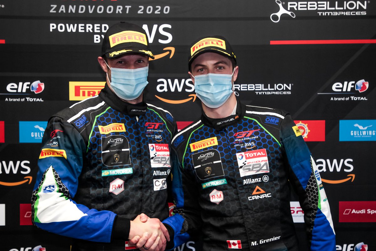 Yes! double pole position for Mik (Q1) and me (Q2) at <a href="/GTWorldChEu/">GT World Challenge Europe Powered by AWS</a>! looking forward to the races tomorrow. great team performance @emilfreyracing