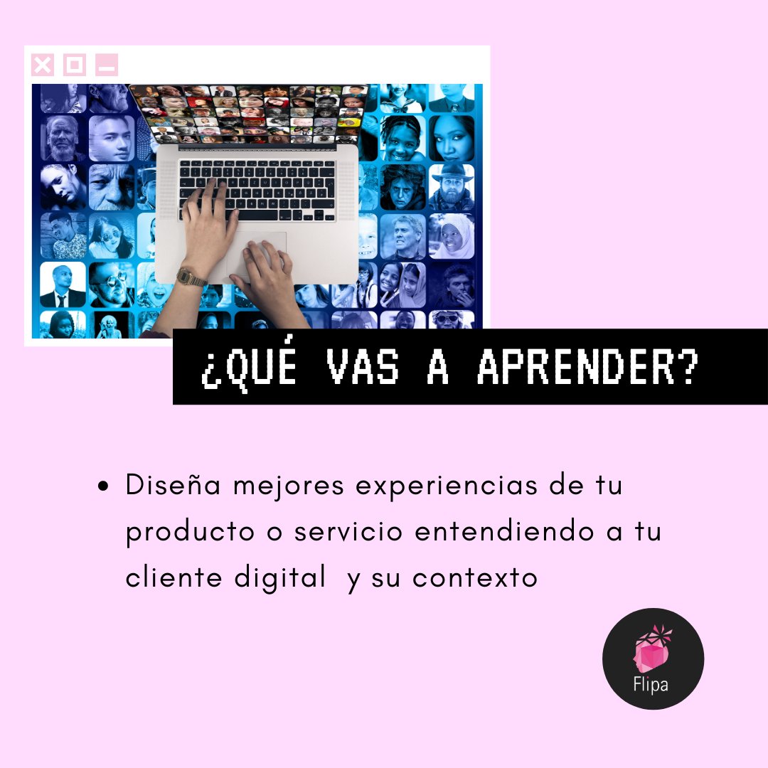 NataliaUsme's tweet photo. ¿Existe una forma de entender a tu cliente en canales digitales?
Se llama: #Netnografía: Investigación Online Cualitativa.
Asiste a nuestro Workshop
Link Pago: https://t.co/4wgTYyFpHZ
#UxResearch #ServiceDesign #ClienteOnline #EstrategiaDigital #latam #WorkshopsOnline https://t.co/mDICkS7w2U