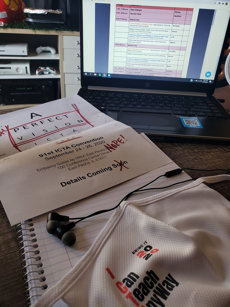 mrsbaileycole's tweet photo. Love the ICTA swag that came in the mail today!! Reenergized for the afternoon sessions! #BringIt2020 https://t.co/QIpI3yfkjz