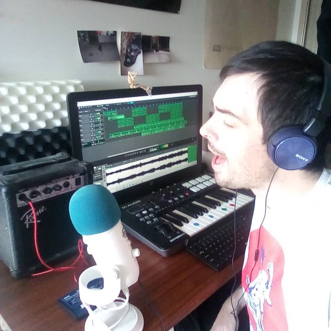 Back in the studio today! Working on some vocals for my next single, "Mirror Girl." Out tomorrow!! #musicislife<a href="/tag/singer"class="tags"><span>#singer</span></a><a href="/tag/singersongwriter"class="tags"><span>#singersongwriter</span></a><a href="/tag/musicians"class="tags"><span>#musicians</span></a><a href="/tag/musicislife"class="tags"><span>#musicislife</span></a>