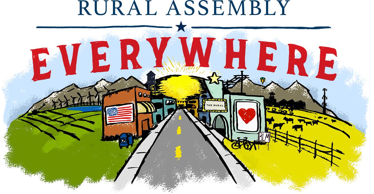Registration is now open for Rural Assembly Everywhere! Be one of the first to claim your spot and join us October 26-30 for a great line-up of keynote speakers, breakouts, and happy hours. Registration is FREE and open to all! #RuralEverywhere
ruralassembly.org/everywhere/