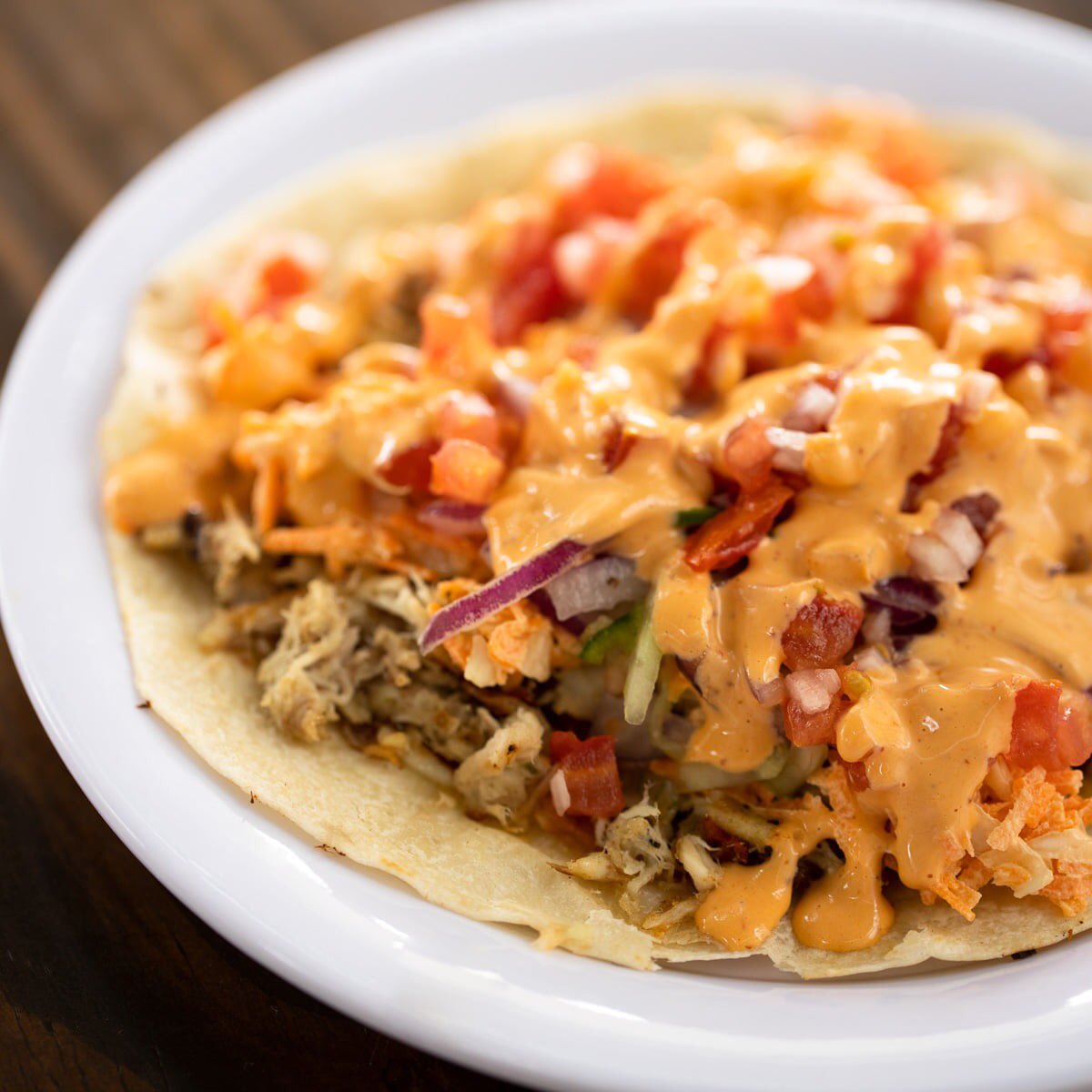 Ya probaste la quesadilla de mantarraya?
#tacofishlapaz #gdl 
Taco Fish La Paz suc av. Vallarta.