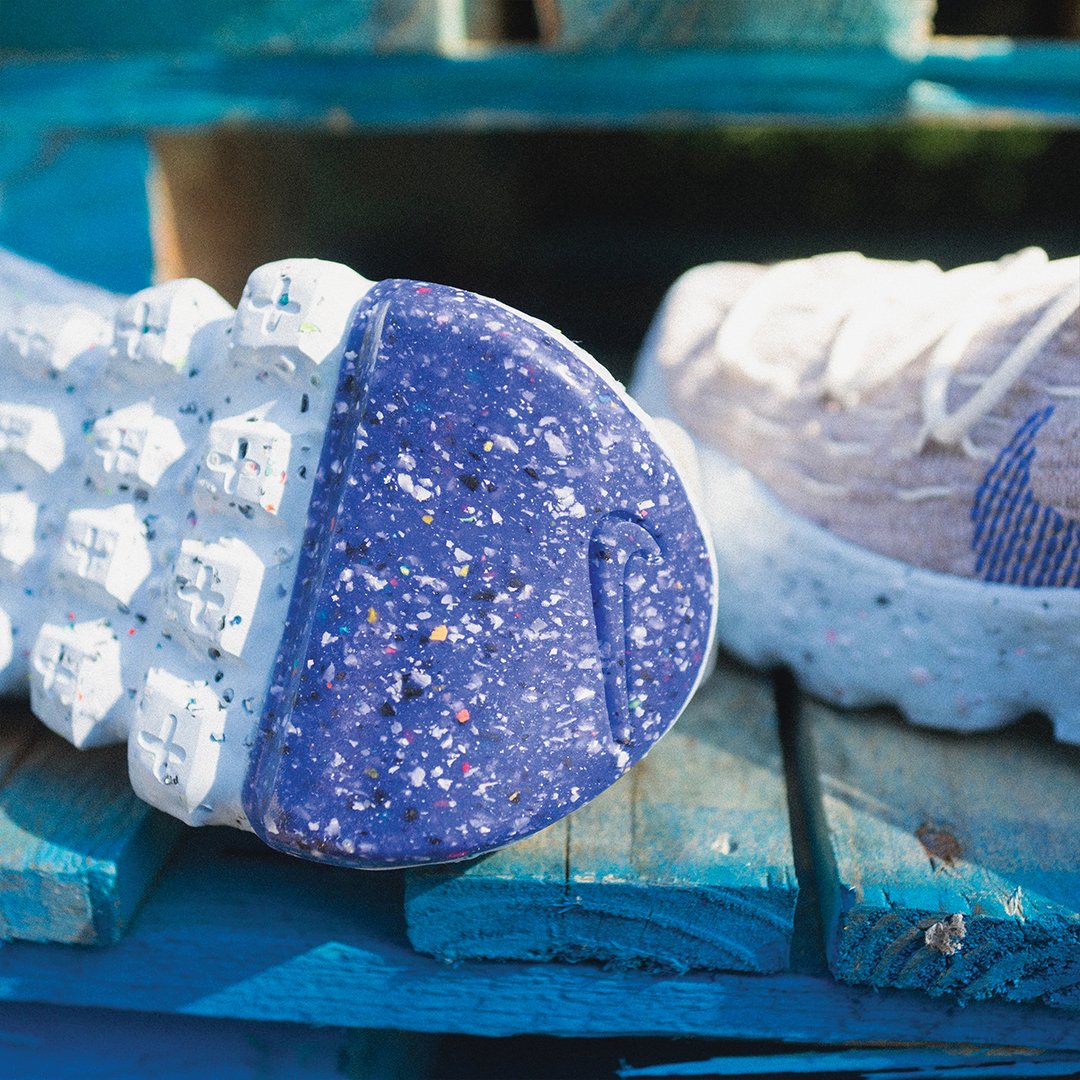 ATMOSNYC's tweet photo. Feel good about what you rock on your feet — the Space Hippie is built from plastic bottles, t-shirts and yarn scraps to bring out the Hippie in all of us. Available now in stores. #atmosnyc https://t.co/nepbQ6mueh