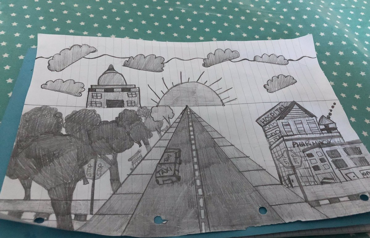 Art & Design Rastrick (@artrastrick) on Twitter photo Art and design are really pleased with the work from Year 9 this week. Look at this brilliantly shaded one point perspective piece by Rayhan Khan in 9.10 . Top work Rayhan ⭐️<a href="/RastrickHigh/">Rastrick High School</a> #homelearning #drawingoftheday Art and design are really pleased with the work from Year 9 this week. Look at this brilliantly shaded one point perspective piece by Rayhan Khan in 9.10 . Top work Rayhan ⭐️<a href="/RastrickHigh/">Rastrick High School</a> #homelearning #drawingoftheday