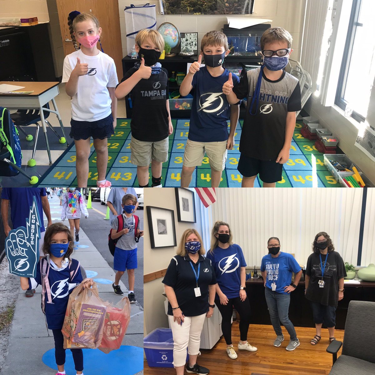 Mitchell Elementary supports our Lightning! Go BOLTS! ⚡️<a href="/TBLightning/">x - Tampa Bay Lightning</a>