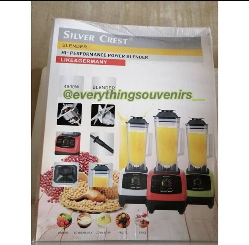 Our commercial blenders are still available as seen in the video quoted..They can crush anythingggg crushable to the smoothest form. Price;Frame 1: 37,000 (4500 watts)Frame 2: 32000 (2200 watts)27,000 (1800 watts) Please RT  https://twitter.com/Souvenirs___/status/1309142818435338244