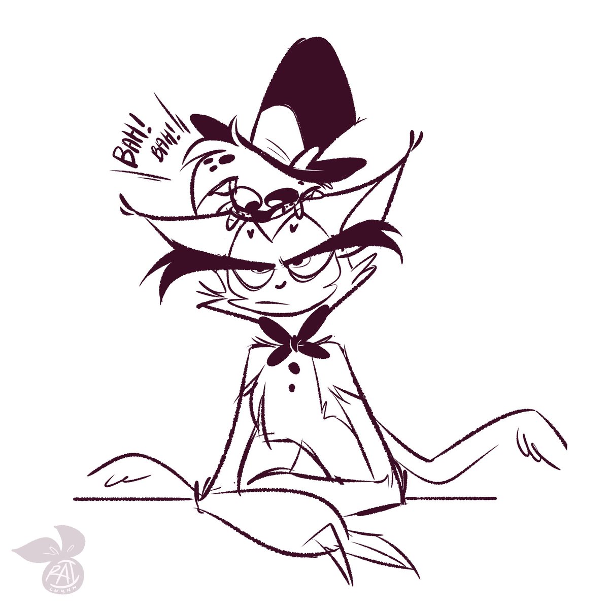 Shout out to that one drawing of bby Angel with Husk by Vivzie. Its now the purest shit I've ever seen 💖💖💖

#HazbinHotel #HazbinHotelFanart #HazbinHotelAngelDust #HazbinHotelHusk 