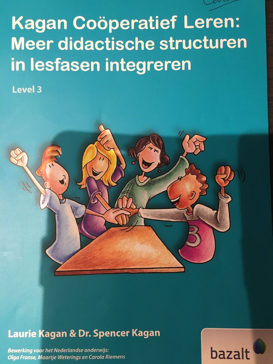 Vandaag op IKC de Sterrekijker gewerkt met een gemotiveerd en enthousiast team aan de implementatie van Kagan Coöperatief Leren door al bekende en nieuwe structuren in de fasen van de lessen te integreren #bazalt #bazaltgroep