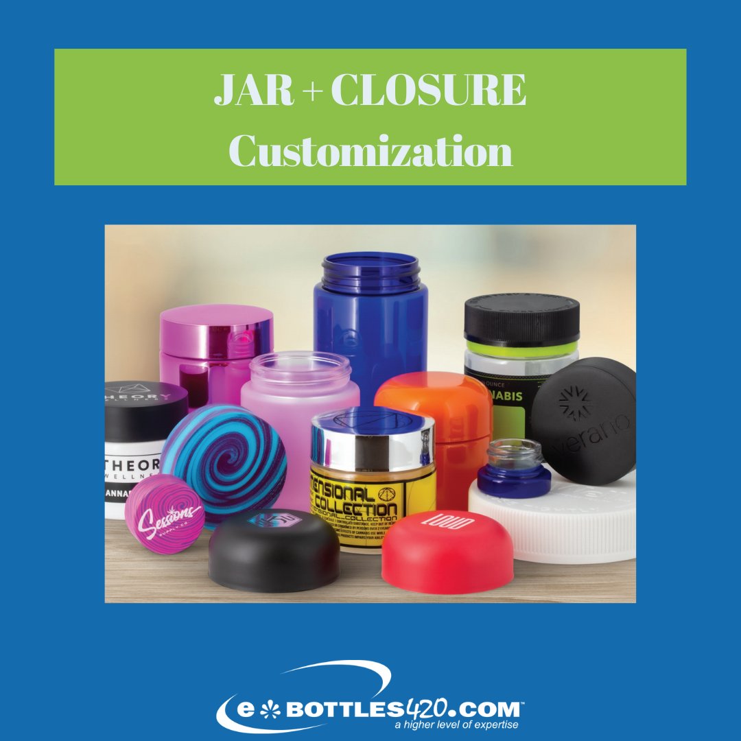 Customize our packaging to fit your brand! We have the right products for you and they can be customized specifically for your brand.

#ebottles #marijuanabusiness #packagingindustry