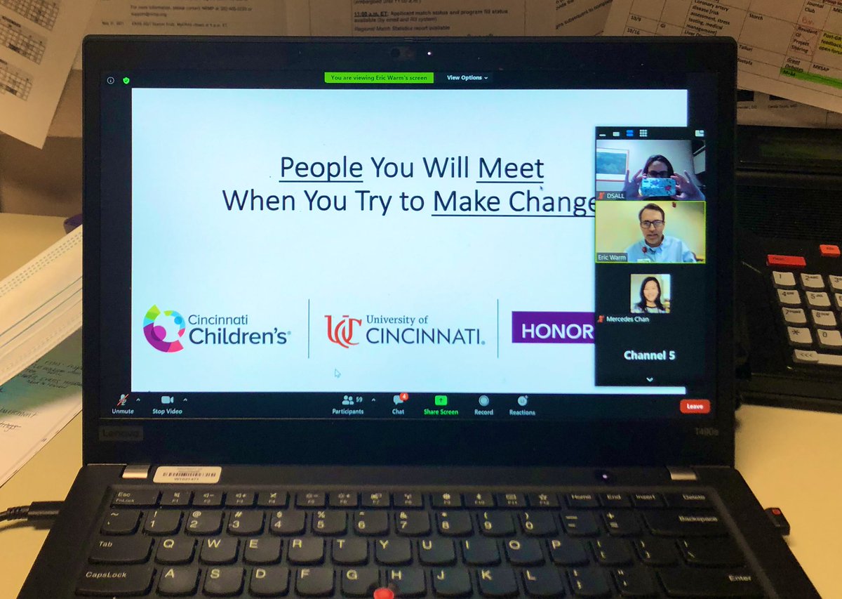 Great time talking about Ppl U Meet When U Try 2 Make Change at #icre2020 with @DrDanSchumacher @CincyIM @Midwest_MedPeds @DEWeber_MDMEd @DanSchauerMD @kelzj3 and Bi!