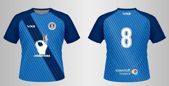 NewtonSpurs's tweet photo. NEWS UPDATE 🔵⚪️ 
 
...and decided to use our shirts to raise awareness for 2 amazing local charities, in the shape of @andysmanclubuk and @RowcroftHospice. 

Thanks to @VX3apparel for fantastic service 💙👍🏼

COYS! 💙 https://t.co/ZAkqdI3BuD