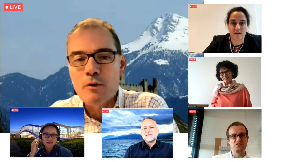 BiopoleLausanne's tweet photo. Thank you Prof. George Coukos for gathering the CAR-T Cell panel session of today with Raphael Stadelmann @OncoUNILCHUV, Jens Hasskarl @bmsnews, Caroline Arber-Barth @Ludwig_Cancer, Li Tang @EPFL_en
Dorothea Ledergerber @Novartis
#COS2020 https://t.co/bgisPLkEy9