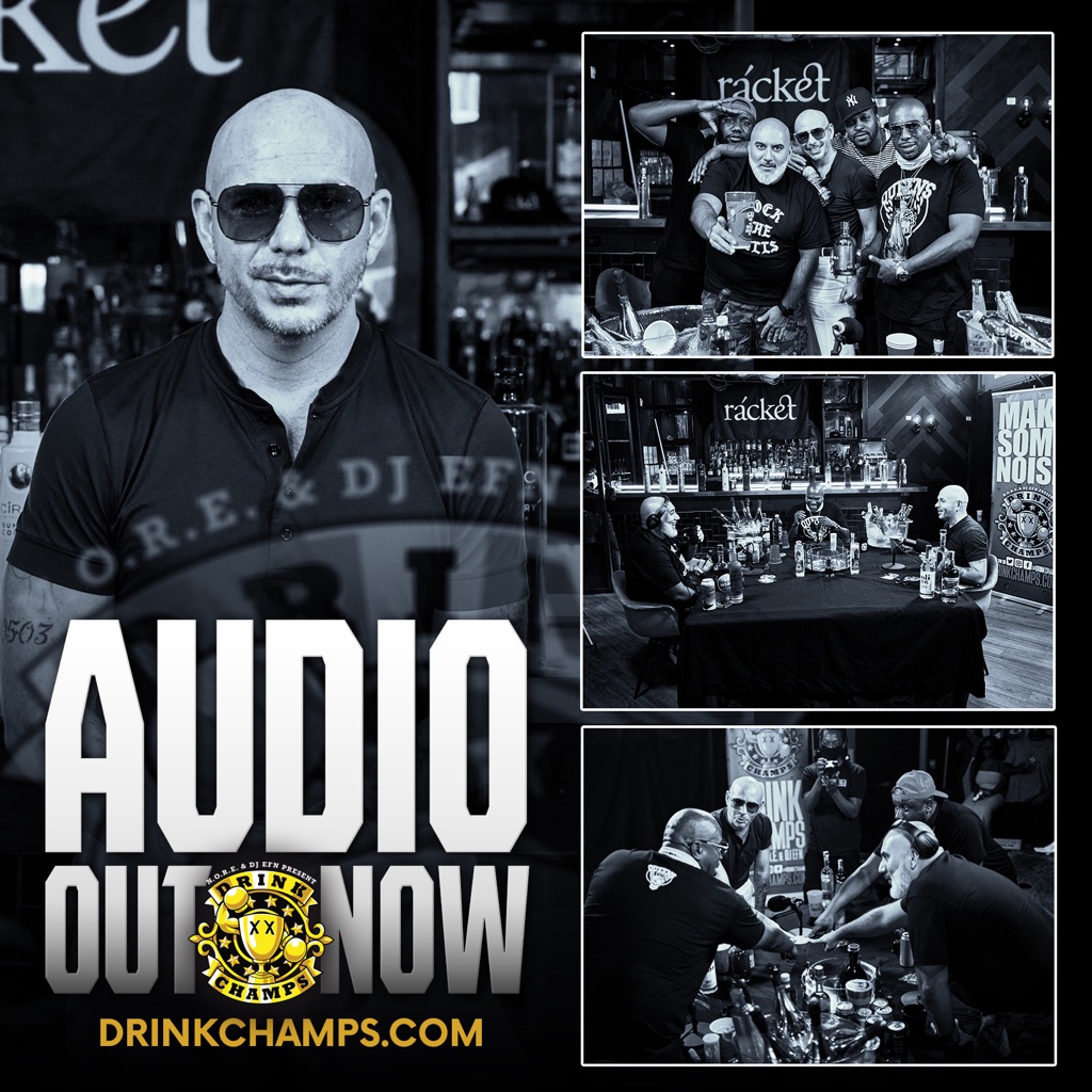 #DrinkChampsArmy check out our conversation with @Pitbull | Available @ DrinkChamps.com and all streaming platforms! #DrinkChamps 🏆 🎧 podcasts.apple.com/us/podcast/dri…