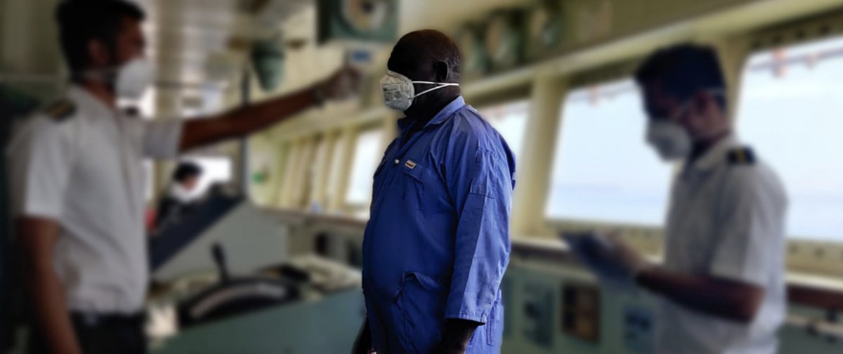 IMOHQ's tweet photo. 400,000 seafarers stuck at sea as crew change crisis deepens: https://t.co/ejokjRewqF #CrewchangeCrisis #UNGA https://t.co/Vdtf25f96b