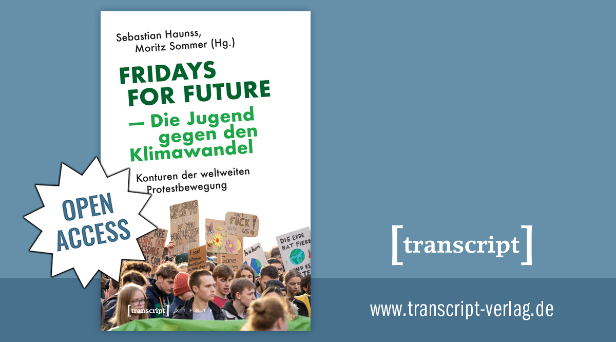 [#Klimawoche]

»Die kreative Anpassung des Protestrepertoires kann nicht überdecken, dass die Pandemie auch für Fridays for Future die bis dato größte Herausforderung darstellt.« 
Reingelesen:
blog.transcript-verlag.de/fridays-for-fu…

#Klimastreik #FridaysForFuture <a href="/sehaunss/">Sebastian Haunss</a> <a href="/Moritz_J_Sommer/">Moritz Sommer</a>