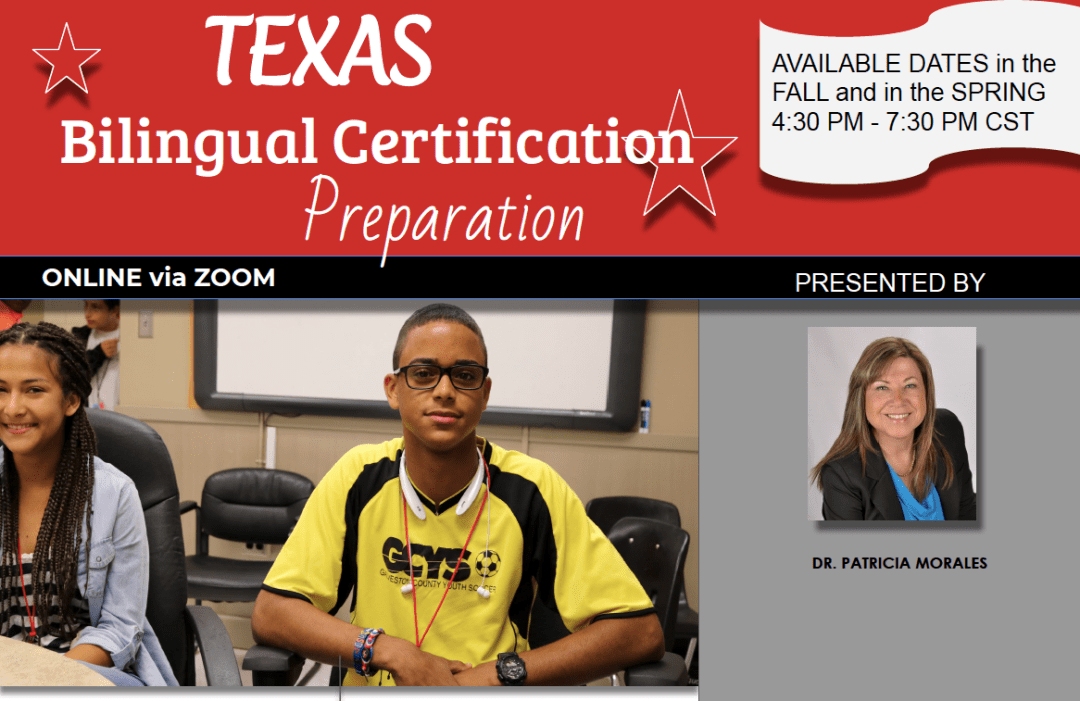 Seidlitz_Ed's tweet photo. Ts prepping for your Bilingual 164 exam, you've got another opportunity to work with @ellservices coming up on 10/5 & 6! Dr. Morales offers a fabulous test review that you don't want to miss. https://t.co/gwGN03Blm1 https://t.co/QQBm4zDDZ5