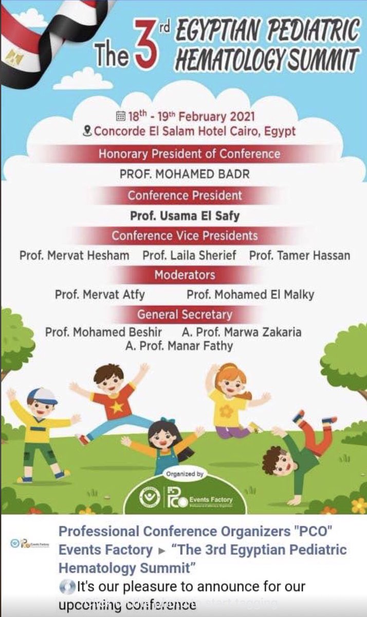 Invitation to share with us this conference by attendance or presentations