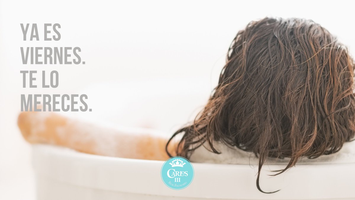 💆 Ya es viernes... y te lo venías mereciendo. Te mereces descansar, relajarte, desconectar. Te mereces una escapada a nuestro Real Balneario de Carlos III. Feliz fin de semana 😉

#balneario #trillo #relax #bienestar #salud #FelizViernes