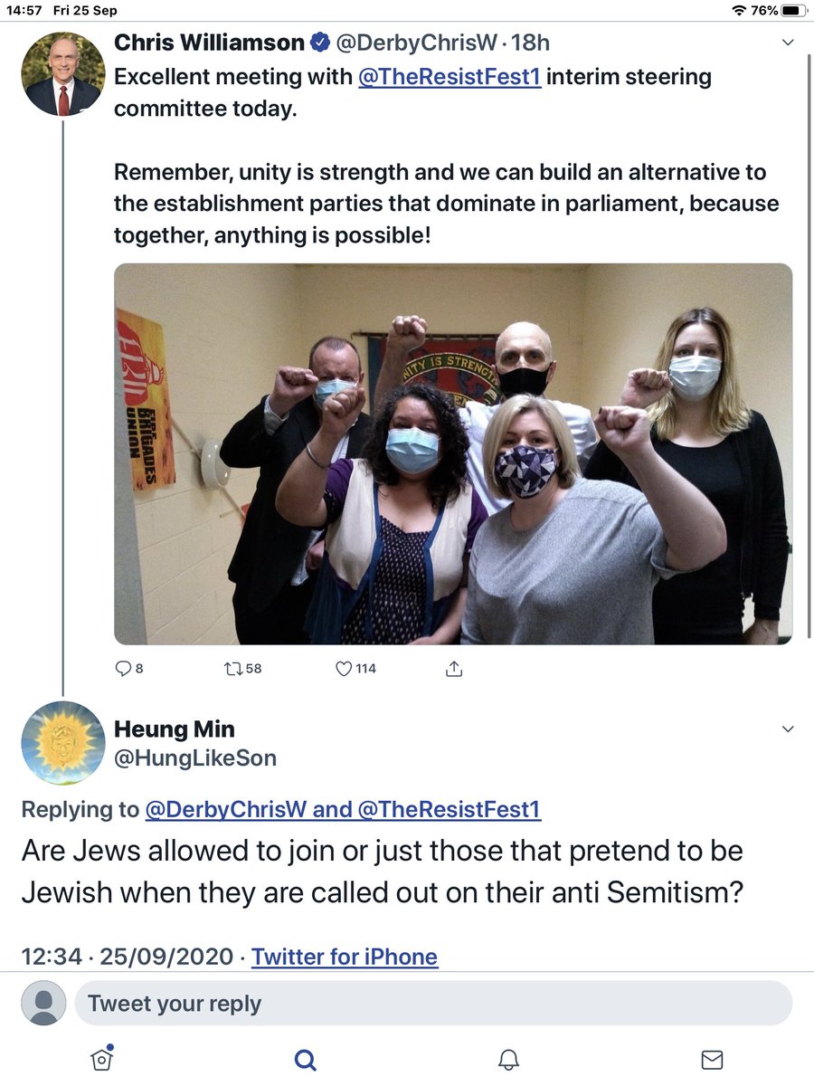 Dehumanising people, calling them ‘creatures’.Antisemitism ‘those that pretend to be Jewish’.Threatening language ‘you can run but you can’t hide’.