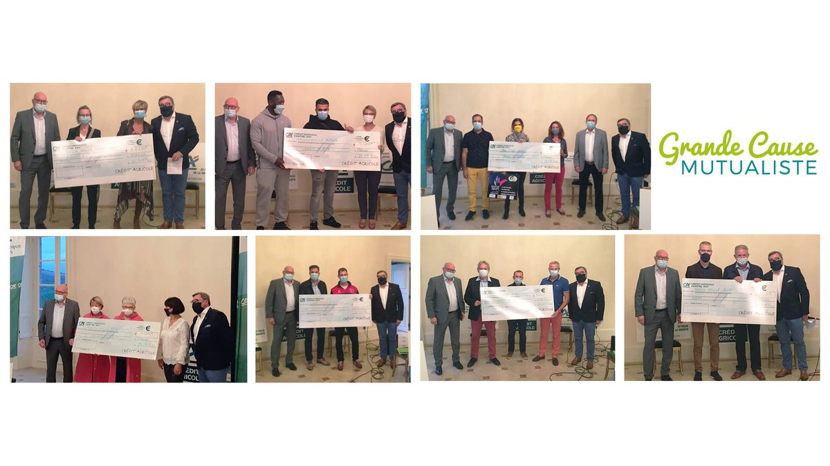 Dans le cadre de notre #grandecausemutualiste sur la thématique de l’insertion par le sport, 7 nouvelles associations ont été récompensées par notre président <a href="/DESAMAISPascal/">DESAMAIS Pascal</a> et le président de notre #CaisseLocale de #Mâcon. #HistoiresDeSolidarites