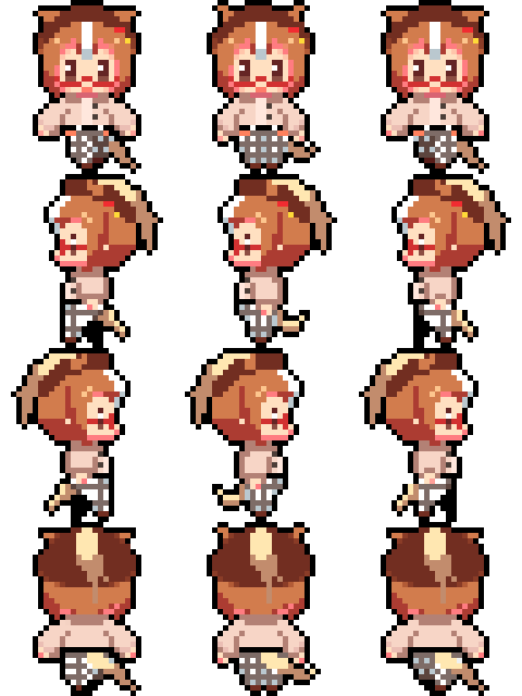 サイズの小さいドットを打つときは黒枠で覆ってコントラストも強めにする。ちぃ覚えた。 