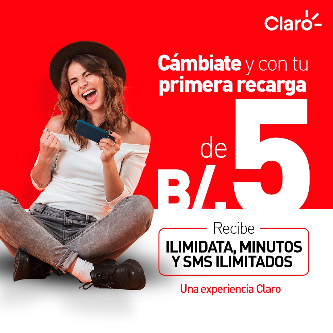 ¡Tus beneficios comienzan desde que te cambias a la experiencia <a href="/claropanama/">@claropanama</a>! 🤩✨