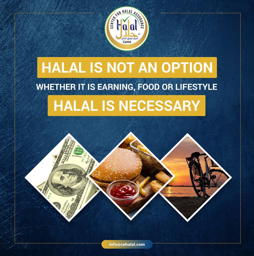 CeHalal's tweet photo. Halal is the only choice! Do you agree?
#HalalPakistan #HalalIndustry #HalalCosmetic #HalalPharmaceuticals #HealthCare #HalalLifeStyle #HalalCertification #HalalAssurance #HalalIntegrity #HalalWorld #HalalTraining #HalalWorkshop https://t.co/Hmr3Z7hXre