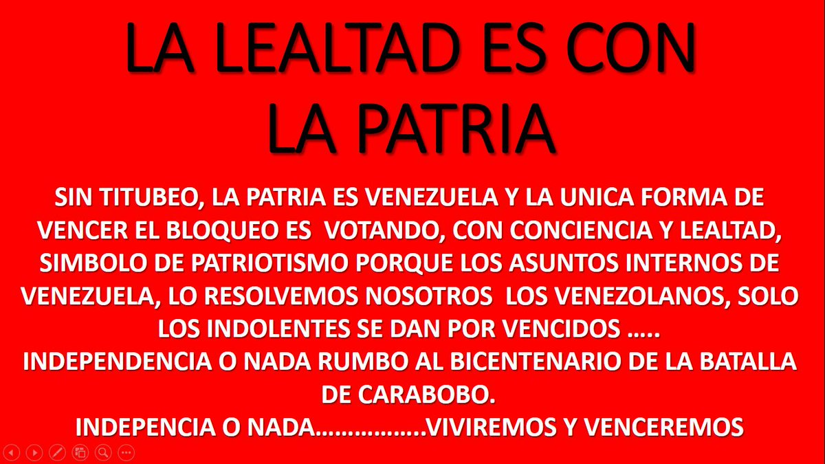 @PerlaTuy @MirandaGob @Mippcivzla @VTVcanal8 @UNoticias @avnve @RNVinformativa @rsraimundojose @dcabellor SINTONIZANDO  ESTA HORA 
Radio Zamora libre 101.9 FM LA EDICIÓN Nº 87. DESDE CARACAS VÍA WEB PERO EN UNIÓN CON EL PUEBLO DE SAN ANTONIO DE CUA CAMARADAS, SOMOS LA VOZ DEL PUEBLO RUMBO AL BICENTENARIO DE CARABOBO.