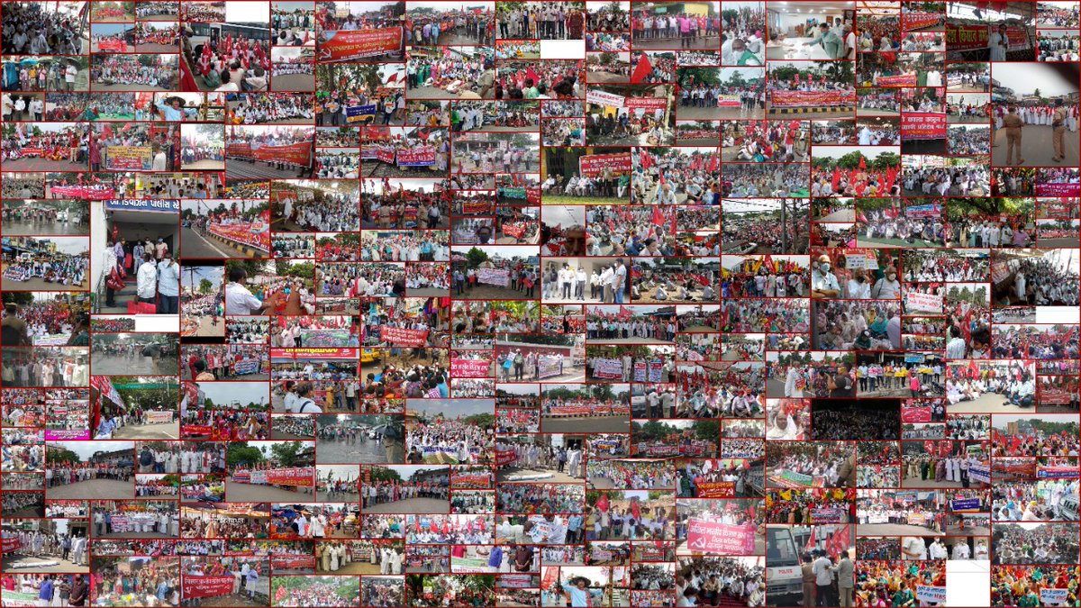 Our annadaatas have risen in unison, along with our working people &amp; patriots, to protect India- our lands, our harvests, our national assets from outright loot. 
Our salute, solidarity &amp; partisanship. 
Withdraw these bills PM Modi.